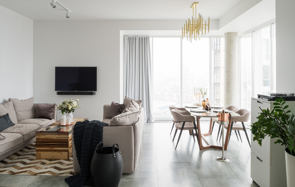 Апартаменты на 21 этаже