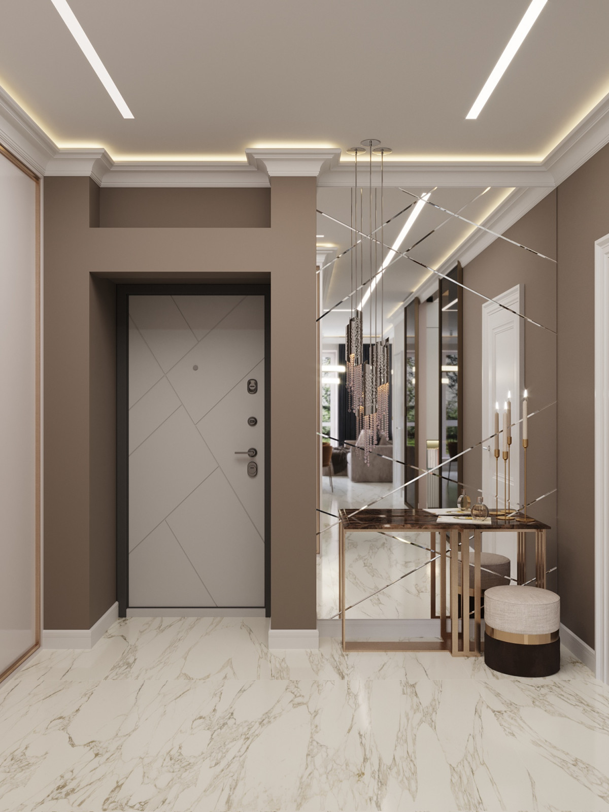 ЖК Хрустальный, прихожая