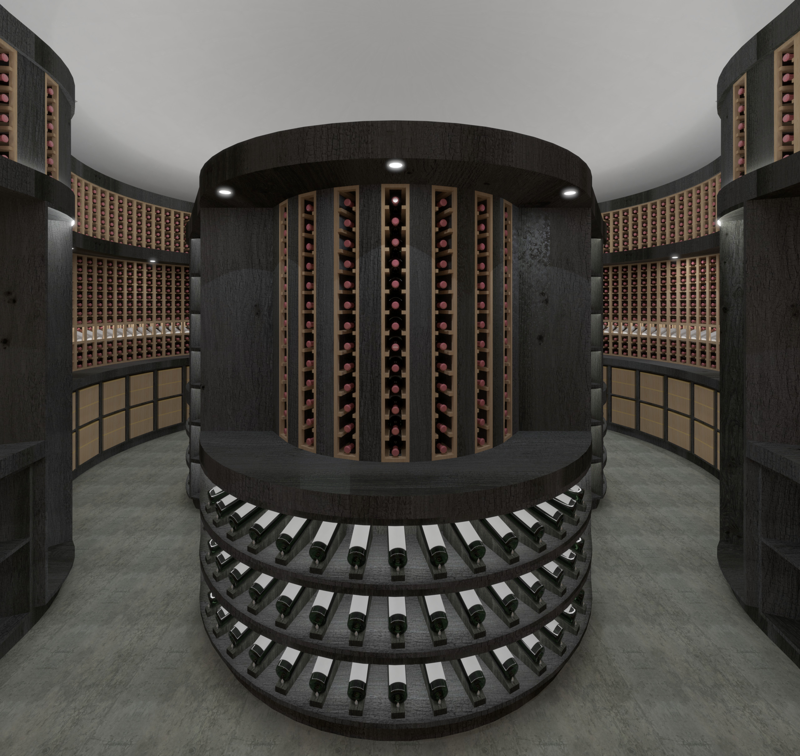 Circular Wine Cellar