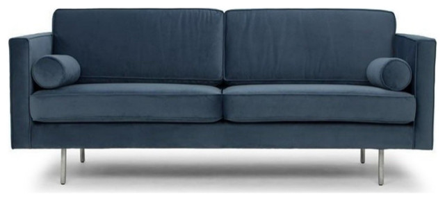verlegen Symmetrie Gehoorzaam Seda, Dusty, Blue, Sofa - Contemporary - Sofas - by Home Deco Interiors |  Houzz
