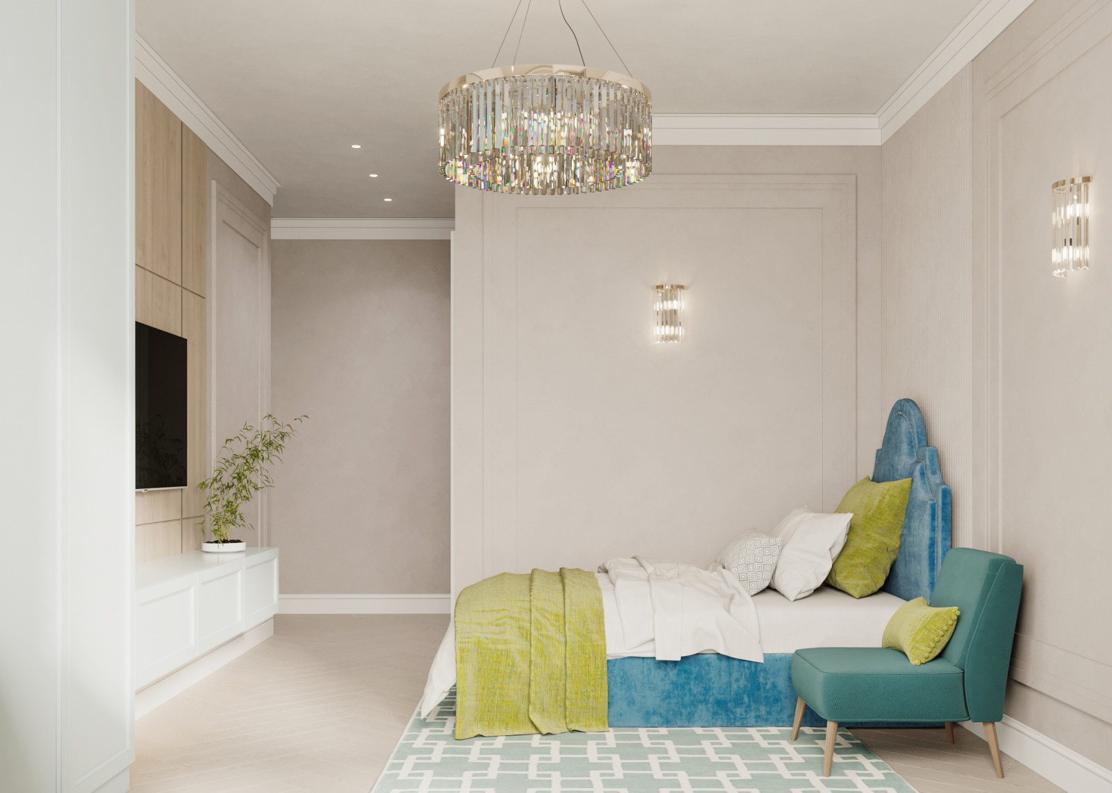 ПРОЕКТ КВАРТИРЫ В ЖК "ГАЙД ПАРК"