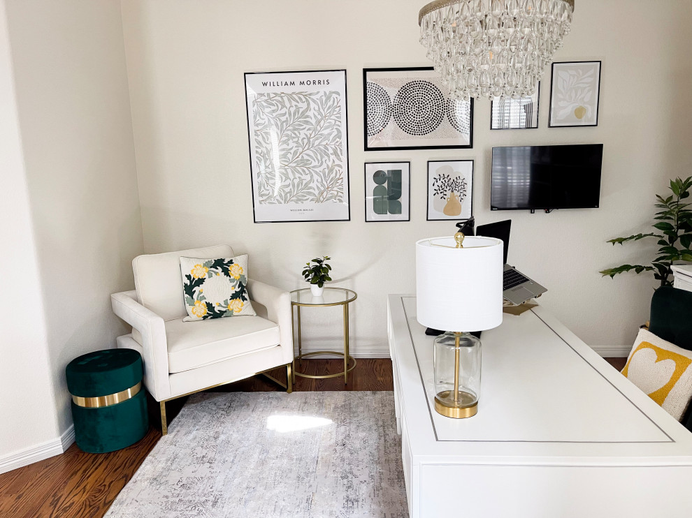 Modern Glam Home Office