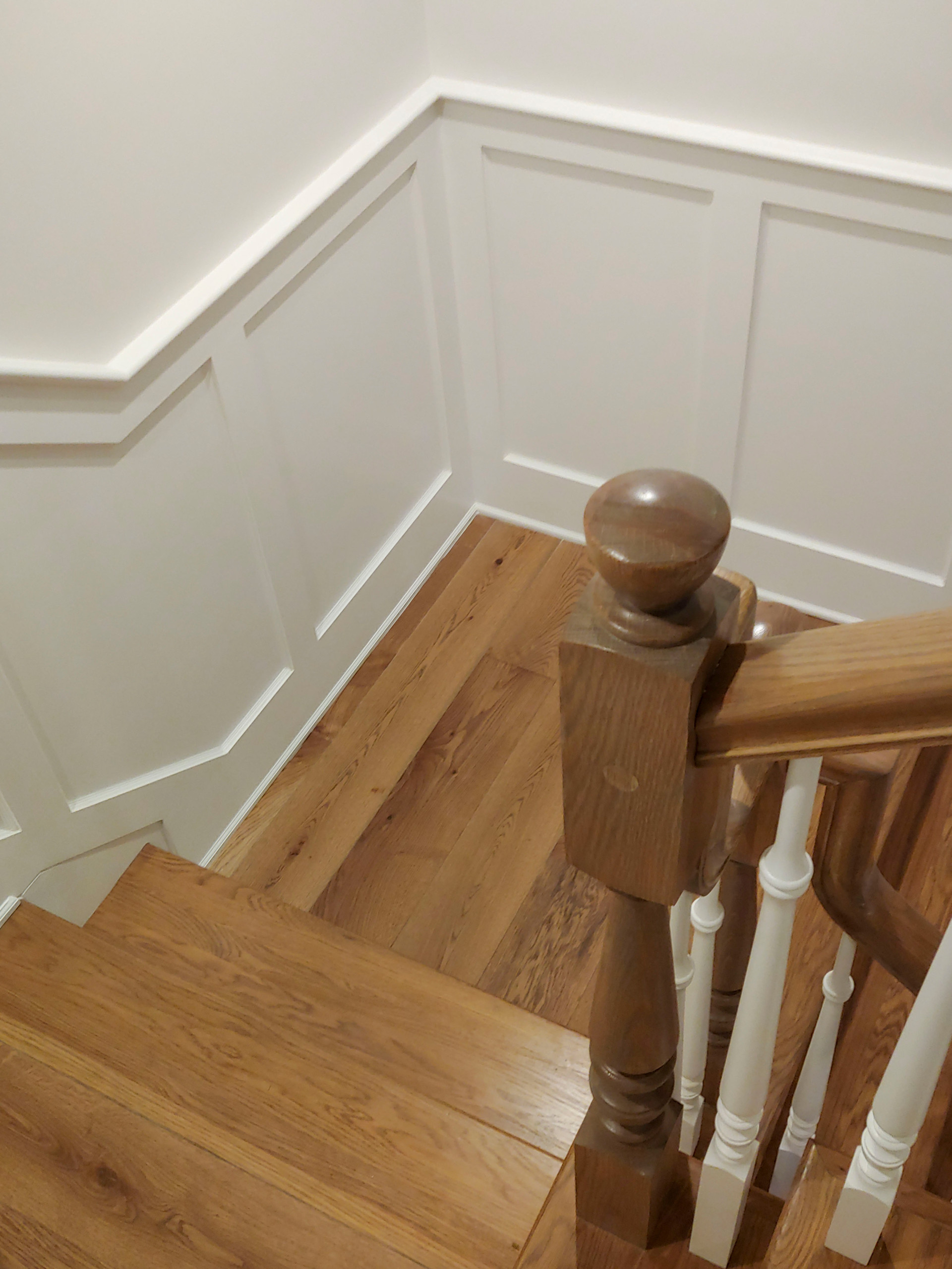 103_Classic Staircase with Stunning Handcrafted Oak Railing System, Aldie VA 201