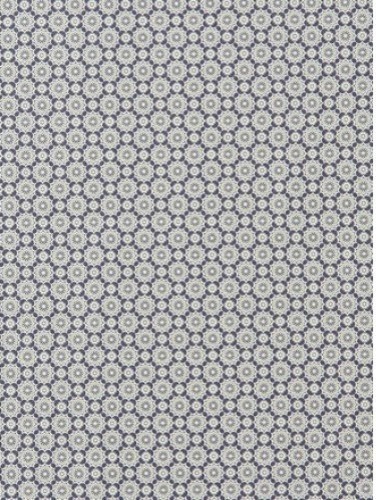 Non-Woven Wallpaper For Accent Wall - Blue Floral Gentle Wallpaper- Sample