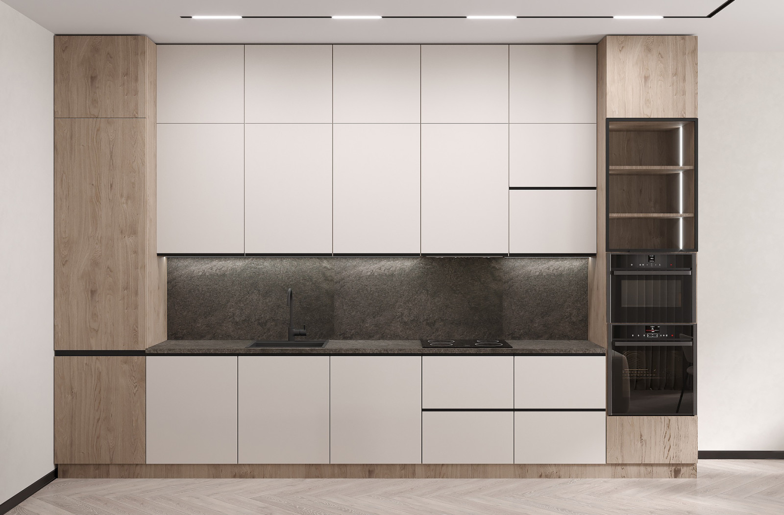 Одноэтажный дом в КП Николино парк