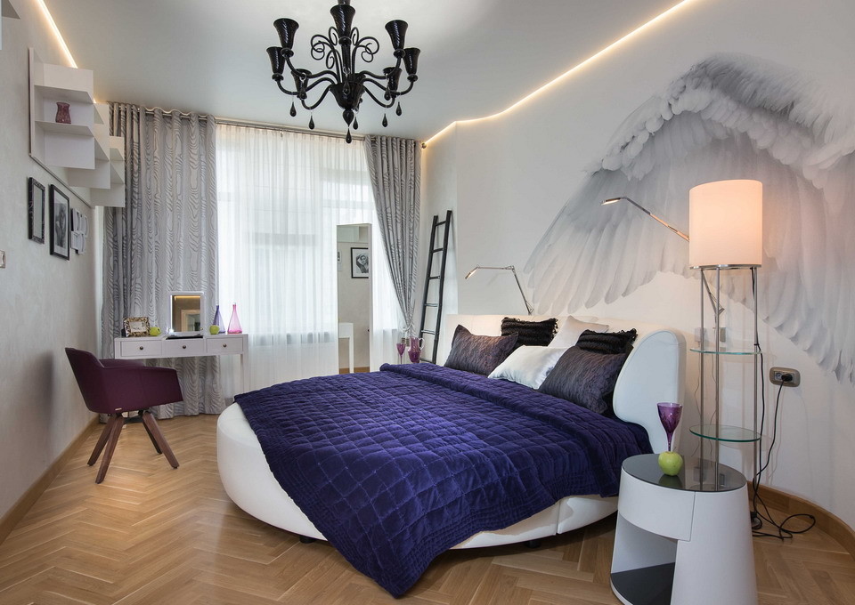 Текстильный дизайн уютной квартиры