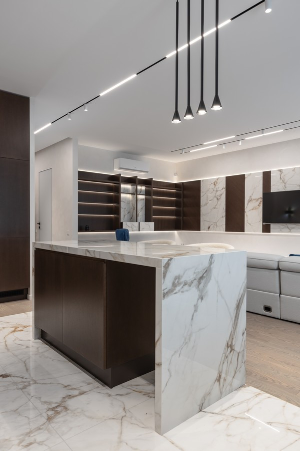 Квартира в современной классике (фото, ход реализации)