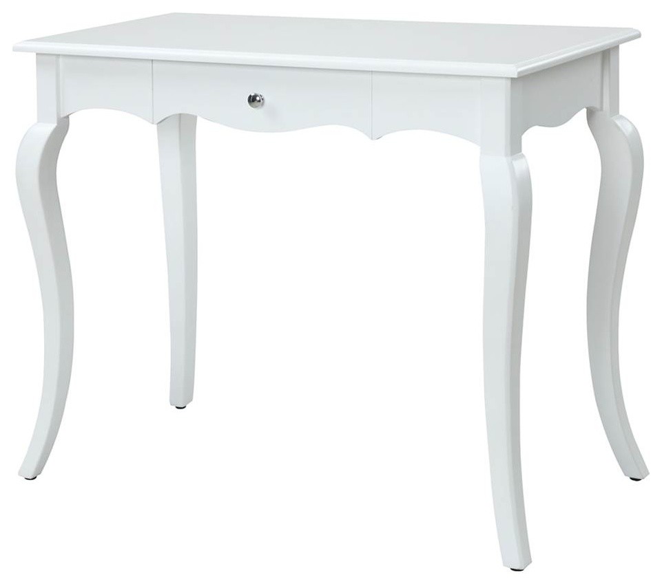36 In Writing Desk In White Desks And Hutches By Shopladder