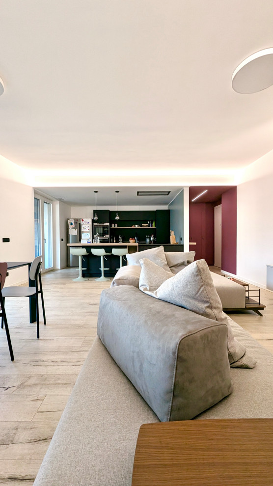 Il soggiorno spaziale - 40mq