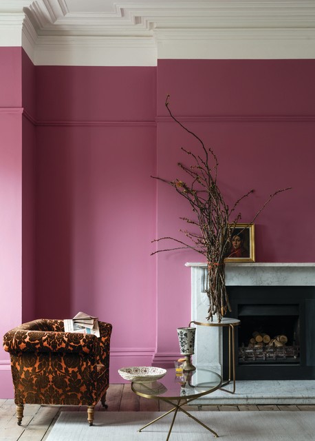 Rangwali von Farrow & Ball family-room