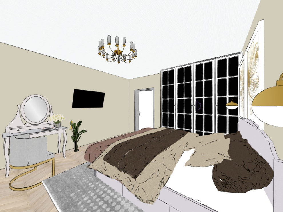 Скетчи семейной комнаты