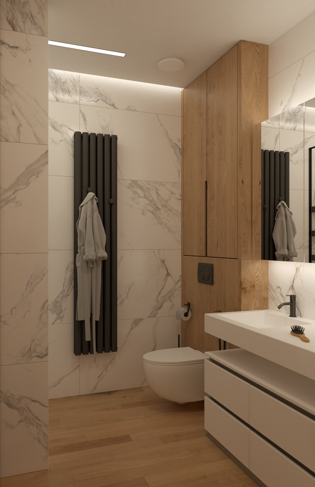 Дизайн проект квартиры в ЖК "Феникс" 140 кв.м.