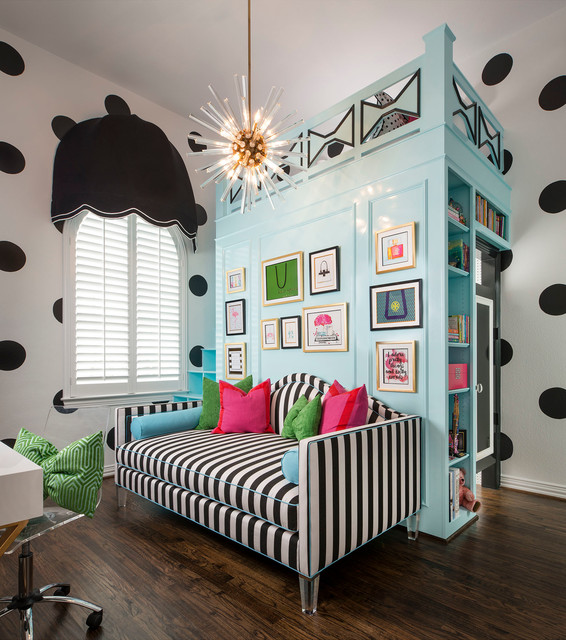 Kate Spade Inspired Tween Bedroom Bedroom Dallas By