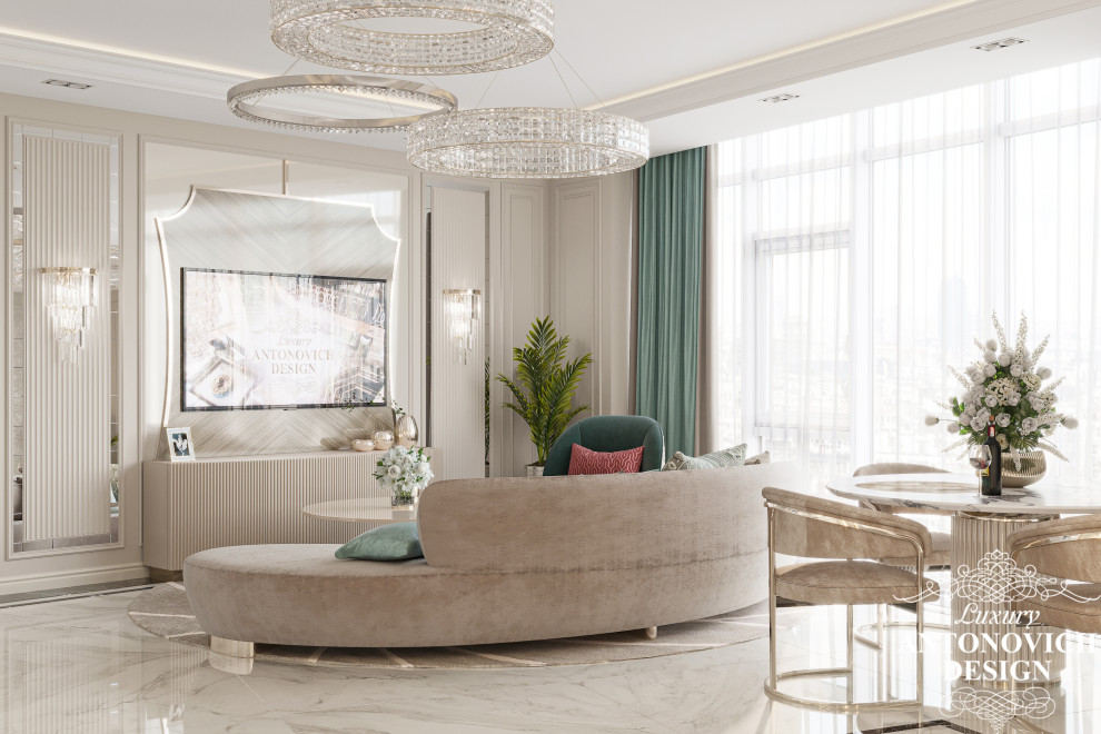 Авторский проект квартиры в ЖК "Busov Hill"