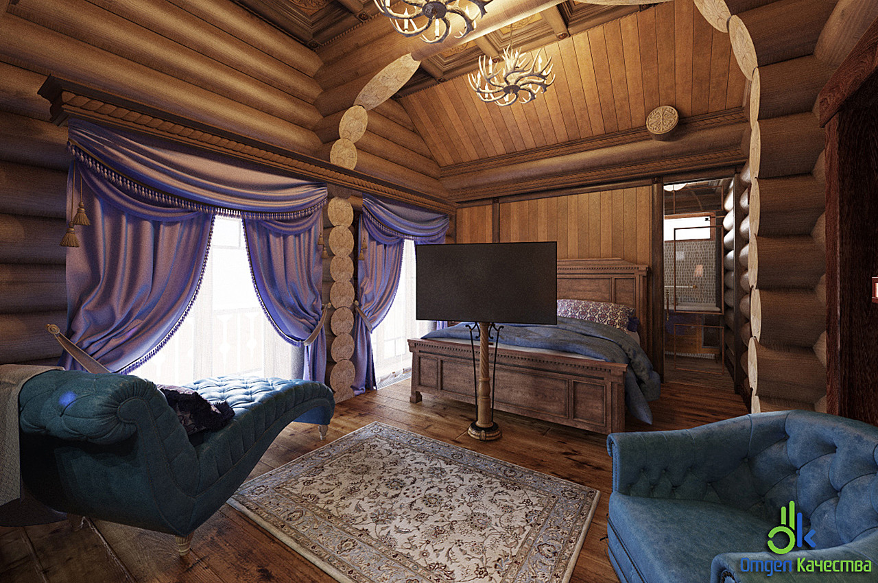 Интерьер загородного дома