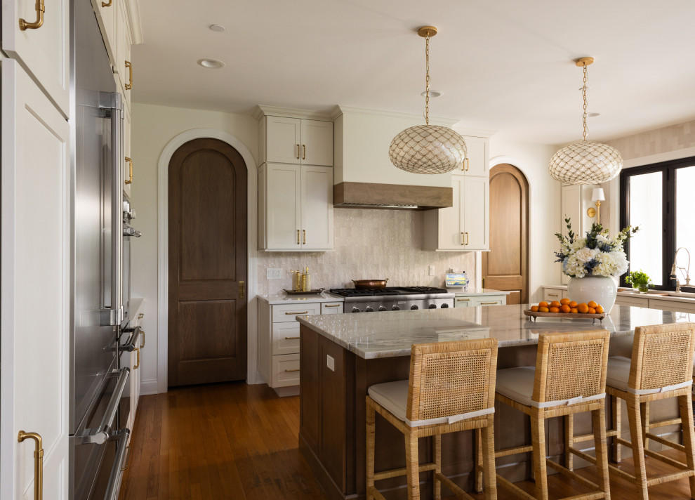 Kitchen - transitional kitchen idea in Chicago