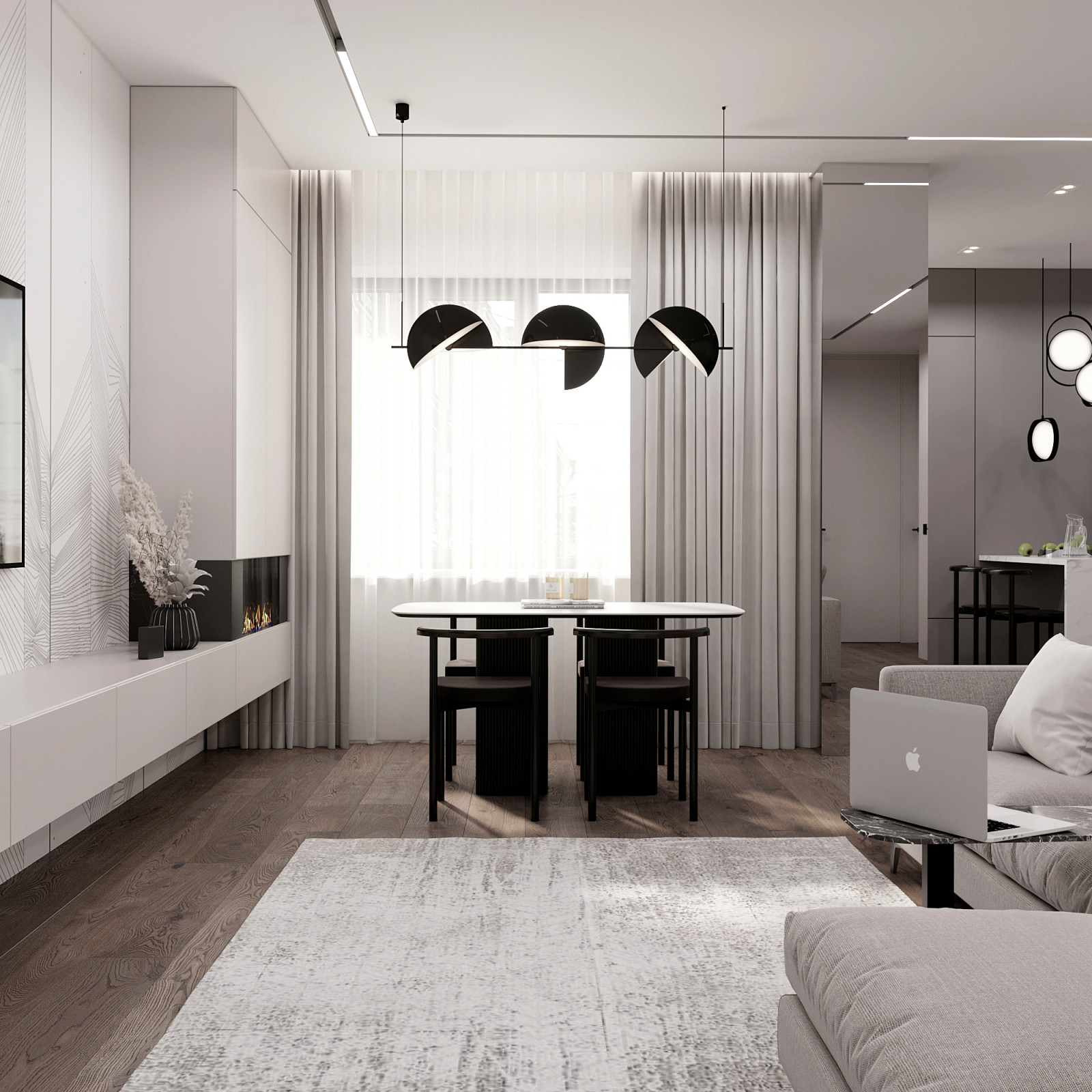 Дизайн-проект жилого дома в ЖК «Финист» 97.7 кв.м