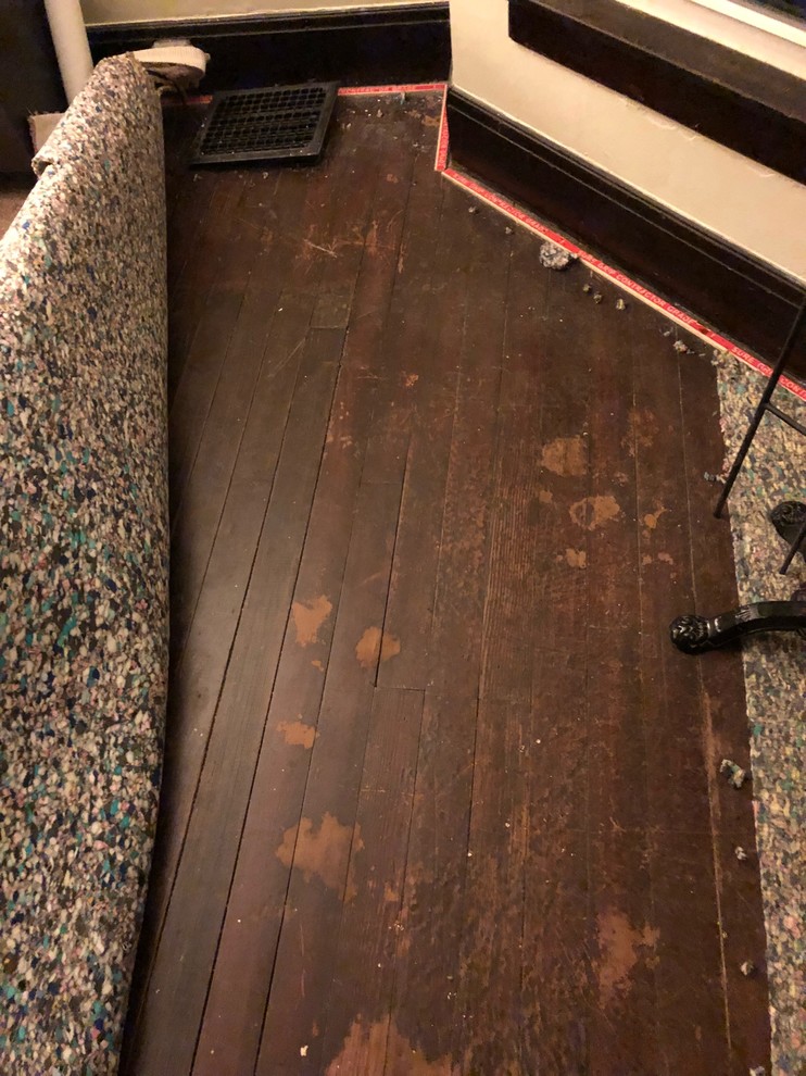 Hardwood under my carpet!