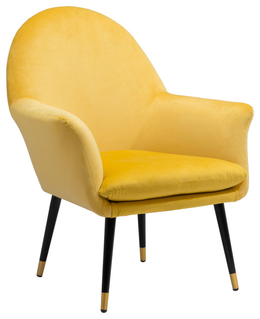 Alexandria Accent Chair Light Gray - Midcentury - Armchairs And Accent Chairs - by Zuo Modern 
