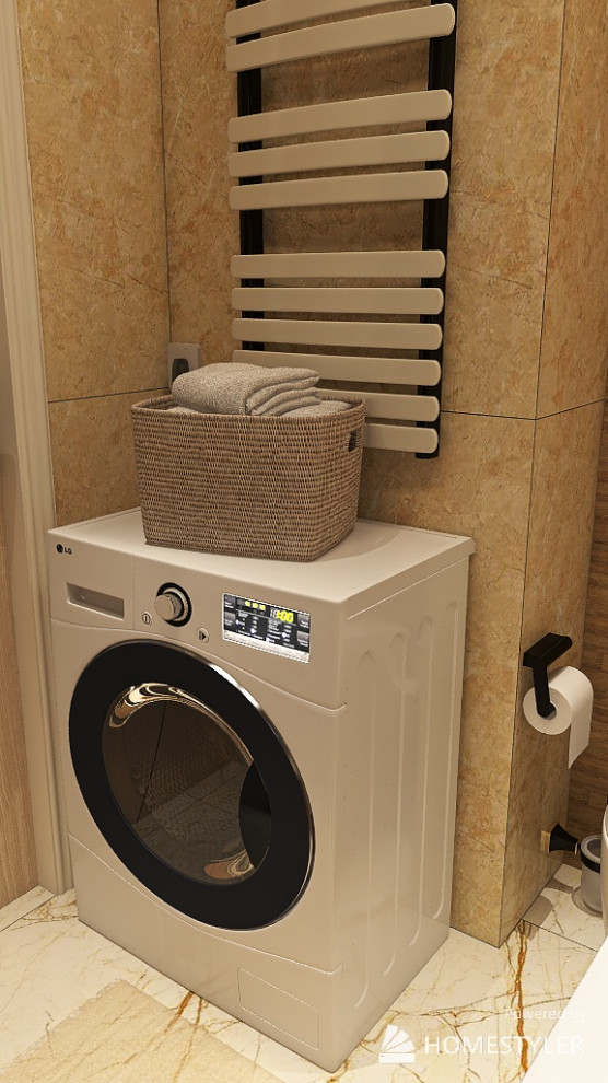 Санузел и кухня с Сталинке