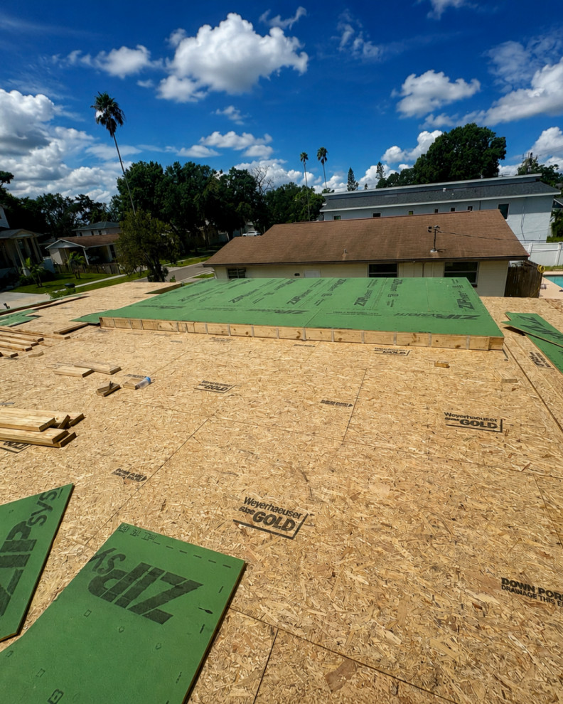 Three-Story Custom Home — Phase 1 of Phase 3: 2nd-Floor Structural Framing