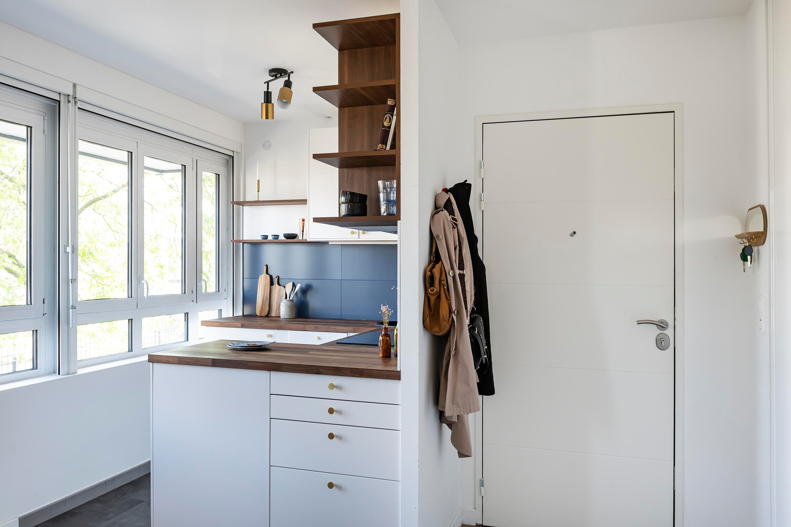 Petit deux pièces tres compact