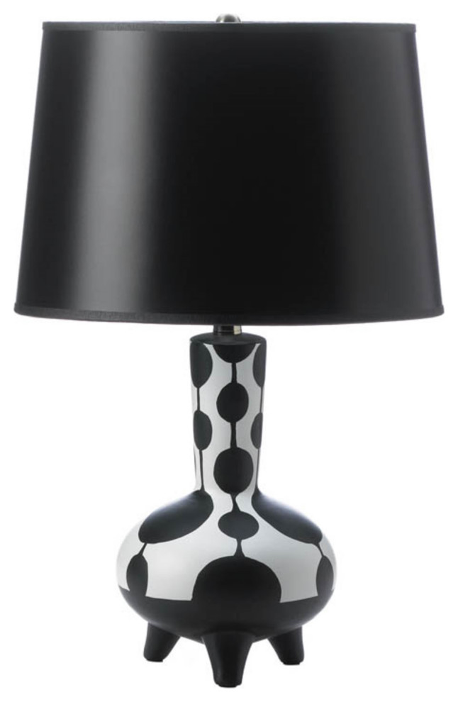 Dollop Black/White Table Lamp - Contemporary - Table Lamps - by