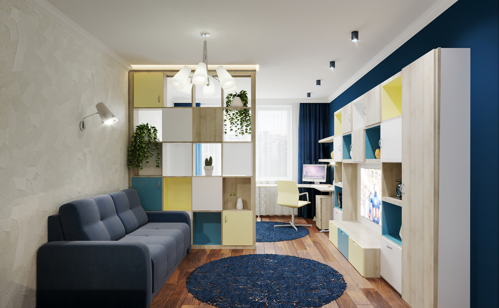 Квартира в ЖК «Золотая звезда» в стиле современная классика. 90м2. 2018