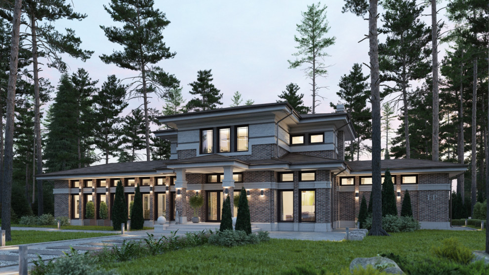 Проект индивидуального жилого дома 004