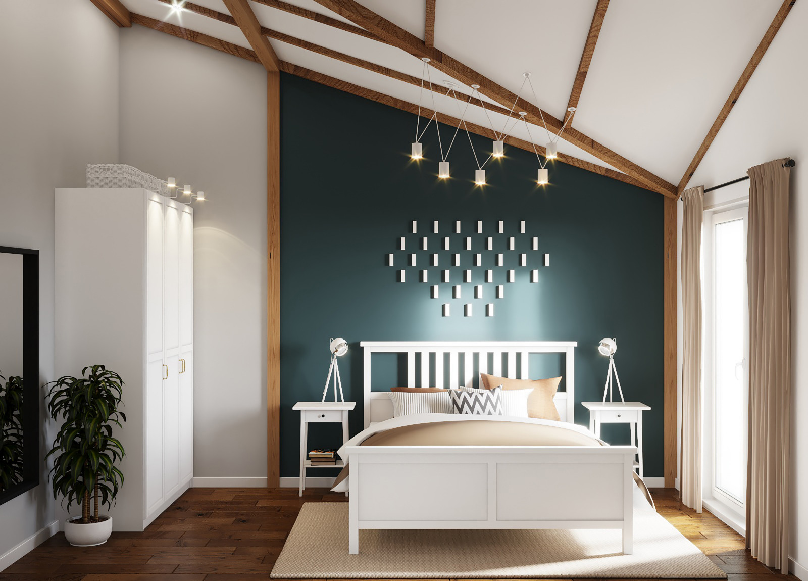 Дизайн-проект дуплекса в Ленинградской области