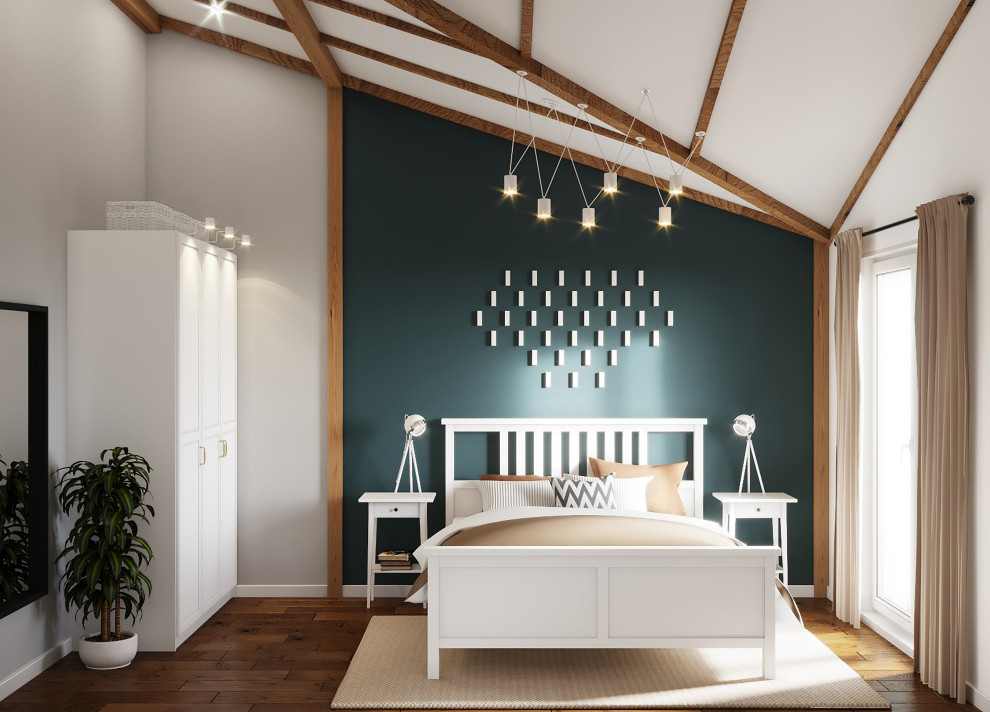 Дизайн-проект дуплекса в Ленинградской области