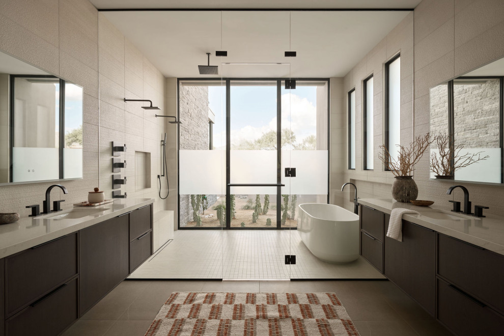 Master bathroom - Contemporary - Bathroom - Phoenix - by Aspect Fine ...