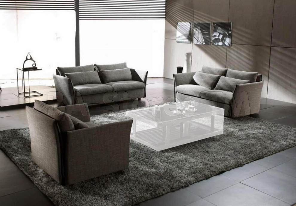 Perfect 3 PC Sofa Set (Sofa, Loveseat and Chair) - VIG Furniture