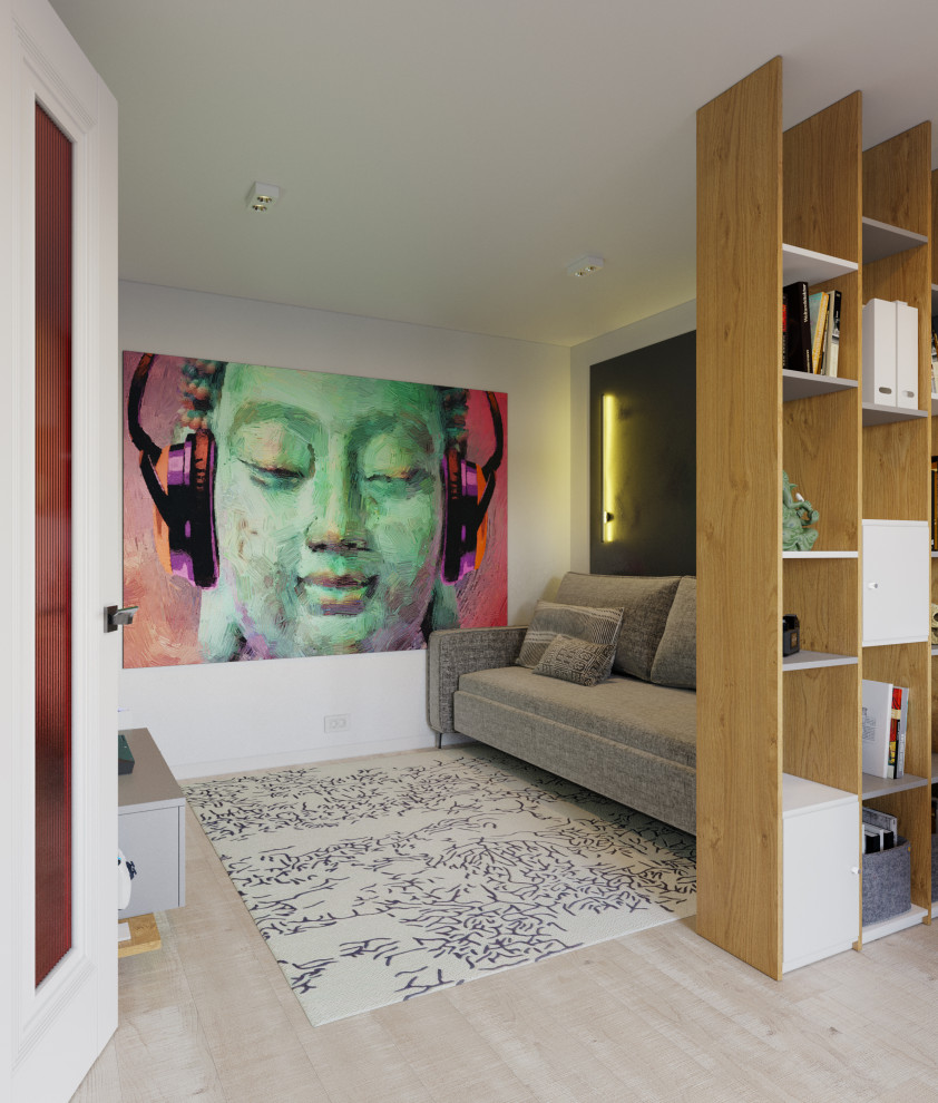 Проект однокомнатной квартиры. г.Москва.