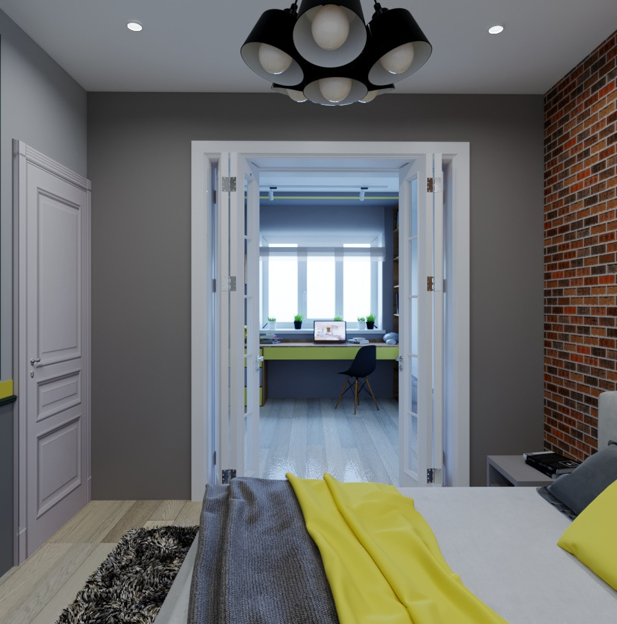 Яркая комната для подростка