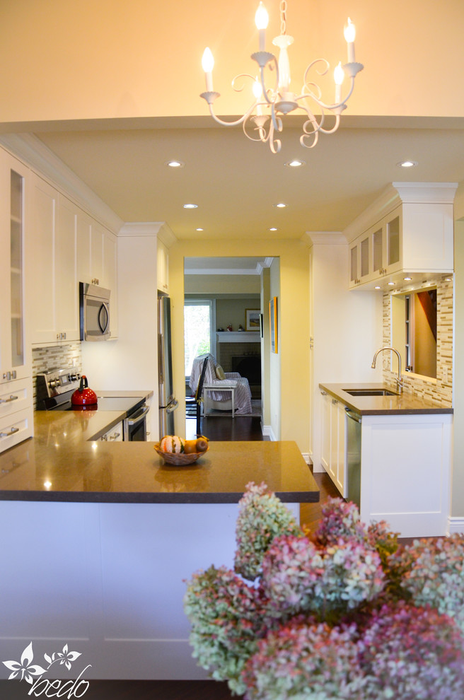 Kitchen - transitional kitchen idea in Toronto
