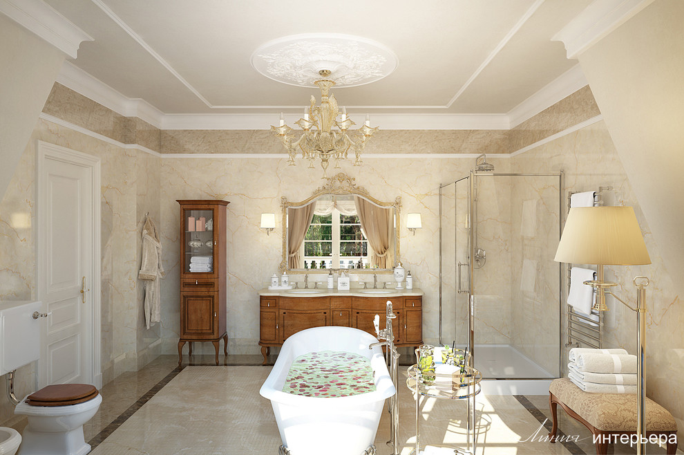 Загородный Дом в Подмосковье, классический интерьер