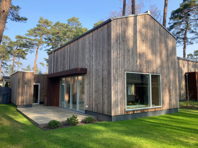 Strandhaus scandinavo-facciata