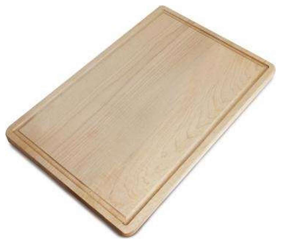 Delice Maple Rectangle Cutting Board With Juice Drip Groove