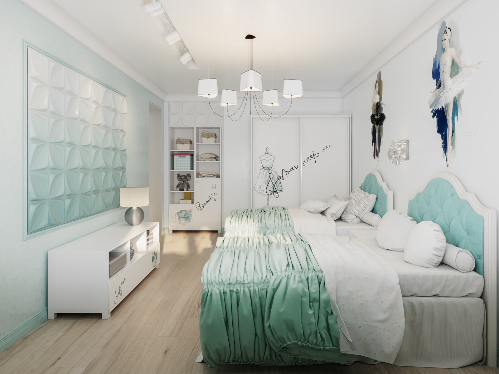 Светлая квартира в центральном районе