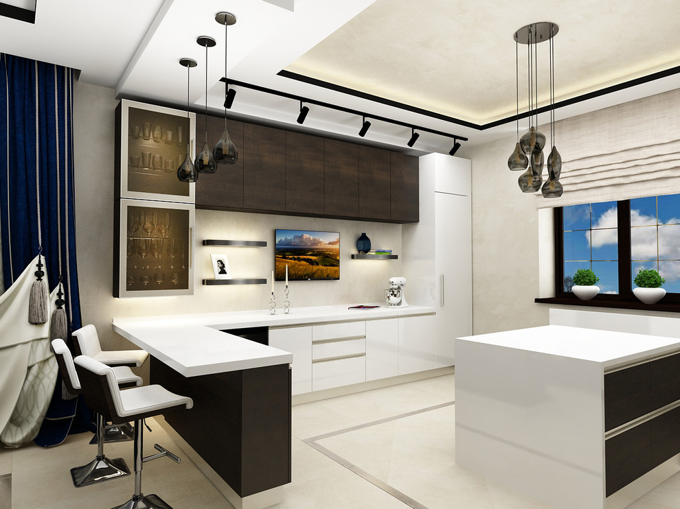 Кухня-Столовая-Гостиная/ загородный дом / Алексеевка