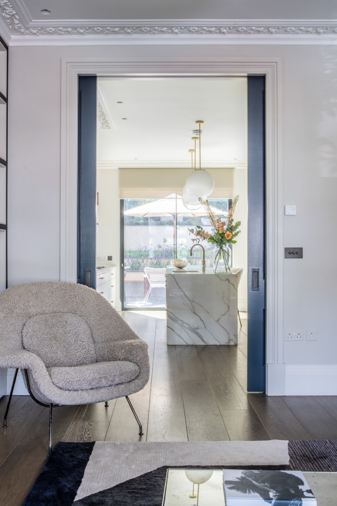 Contemporary double fronted Edwardian terrace