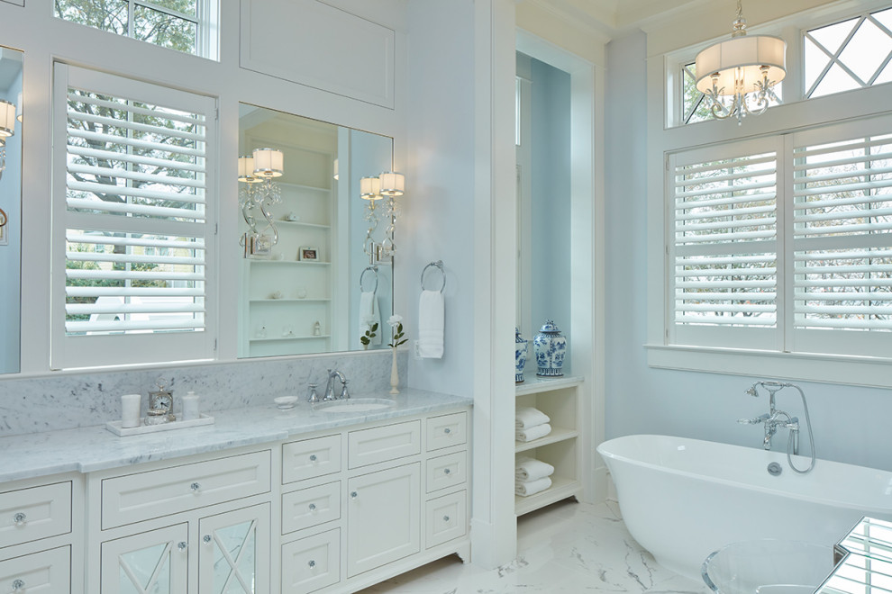 Design ideas for a large classic bathroom in Baltimore.