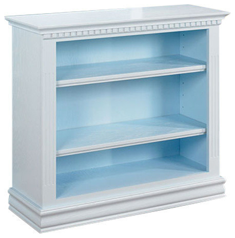 Soraya Beach Cottage Collection Console & Accent Bookcase Soraya Beach Cottage Collection Console & Accent Bookcase, Baby Blue, 36