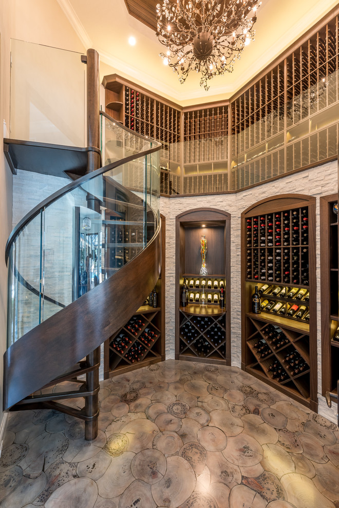 Kessick Wine Storage Systems for CRu Custom Wine Cellars and Saunas