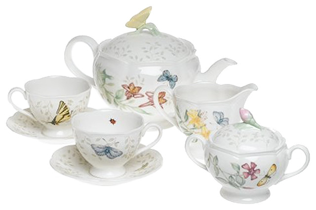butterfly tea set
