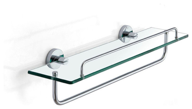 matte stainless steel bremermann PIAZZA Bathroom Range Wall-Mounted Glass Holder 
