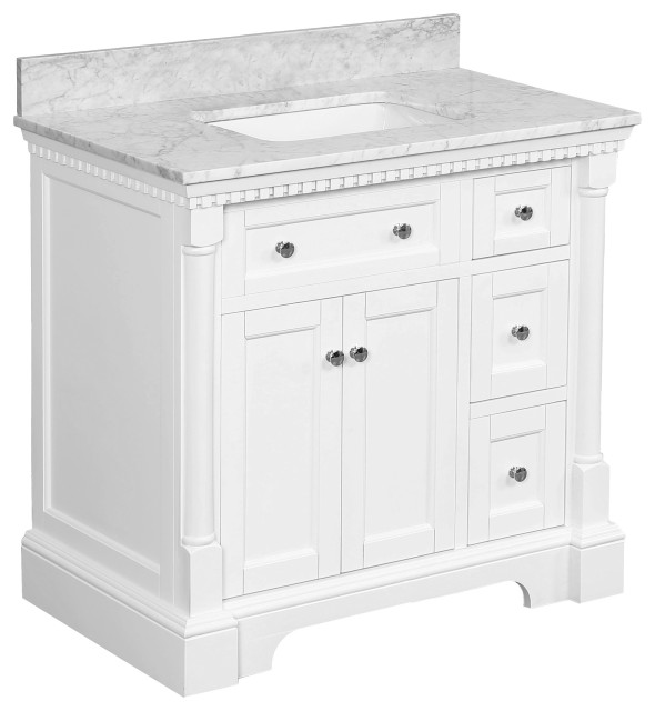 Sydney Bath Vanity Transitional Bathroom Vanities And Sink Consoles By Kitchen Bath Collection Houzz