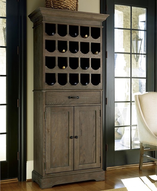 French Country Wine Bar Furniture Eclectic Home Bar Tampa by