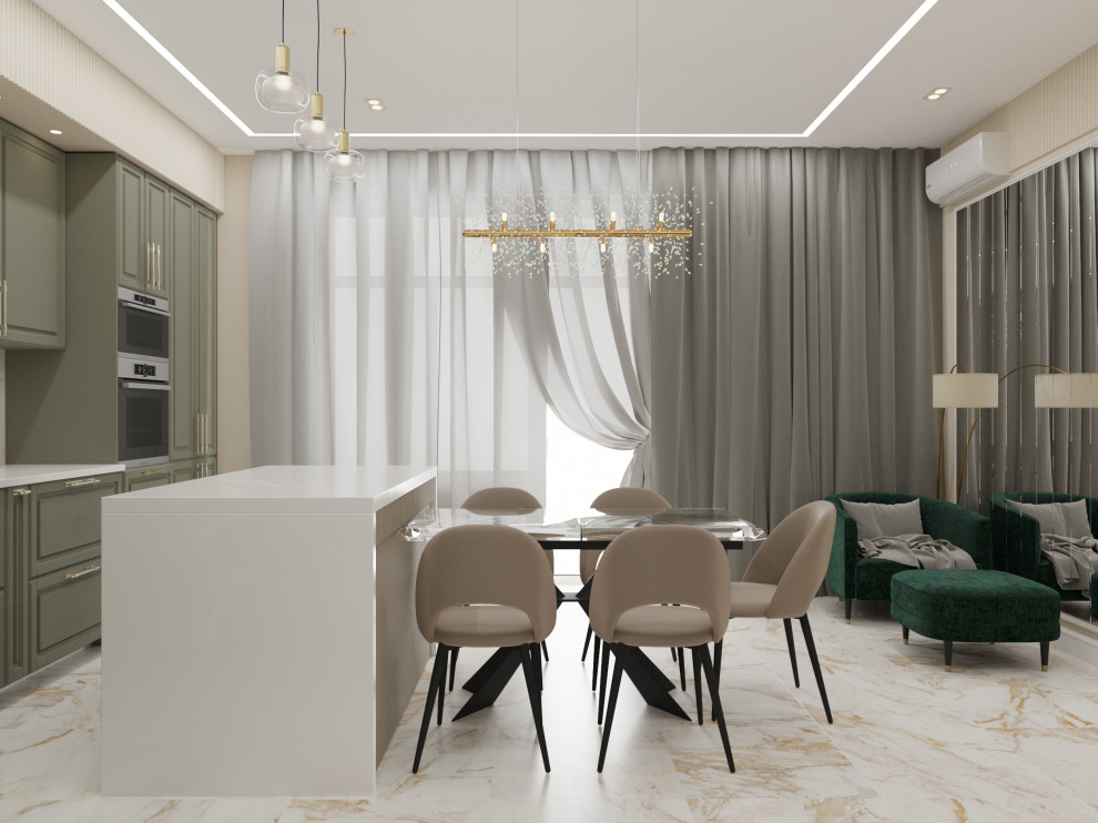 Кухня с островом